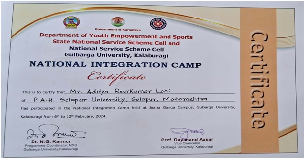 National Integration Camp